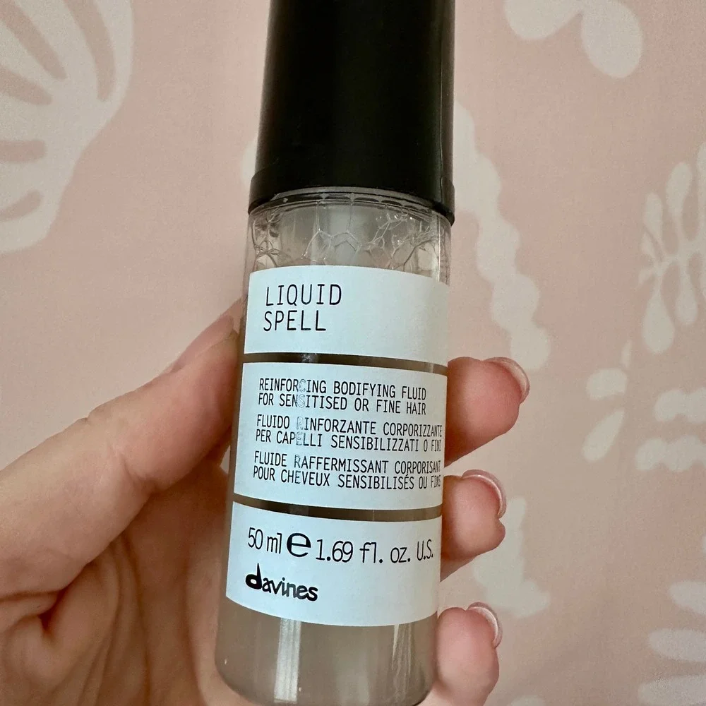 Davines Liquid Spell Reinforcing Bodifying Fluid for Fine Hair 50ml 1.69oz - Picture 6 of 7
